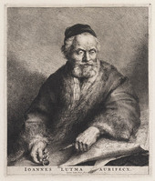 KG 03489
<br/>
Portret Johannes Lutma I
<br/>
<em>Lutma, Johannes II (1624-1689)</em>